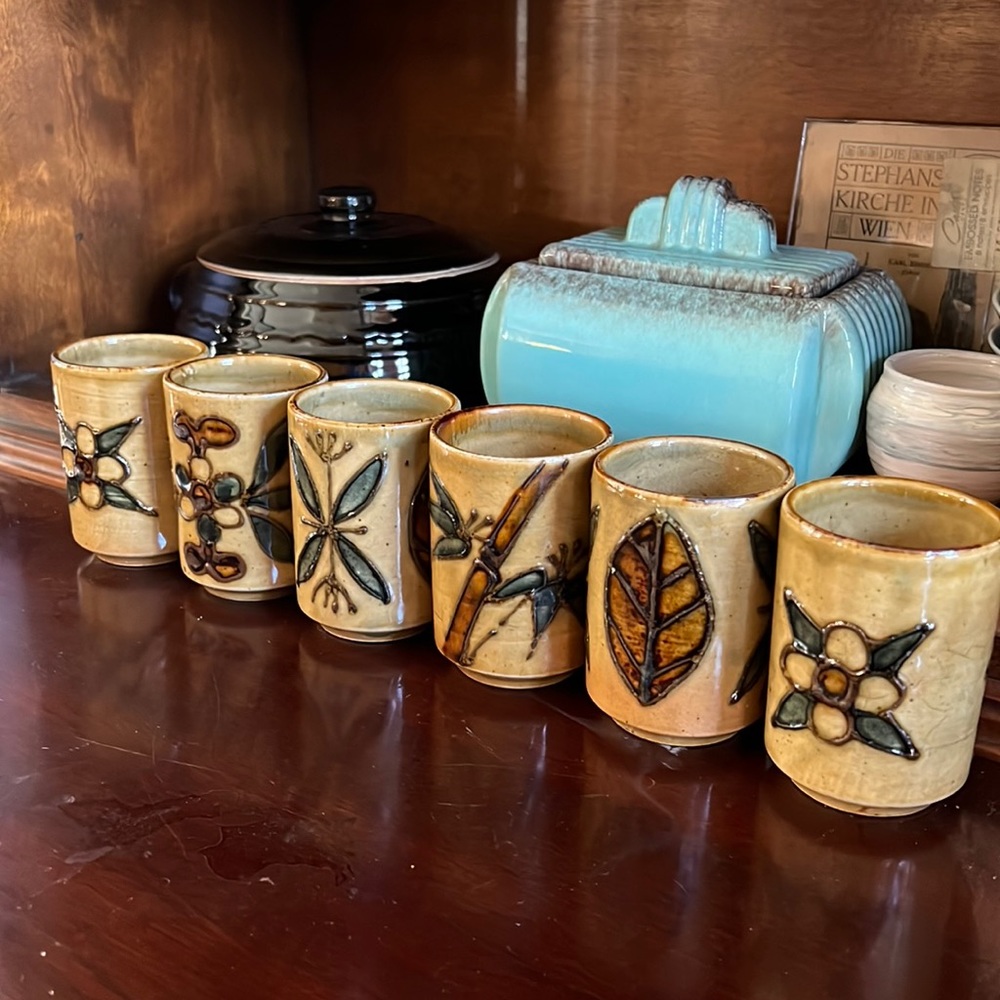 Ceramic tumbler set